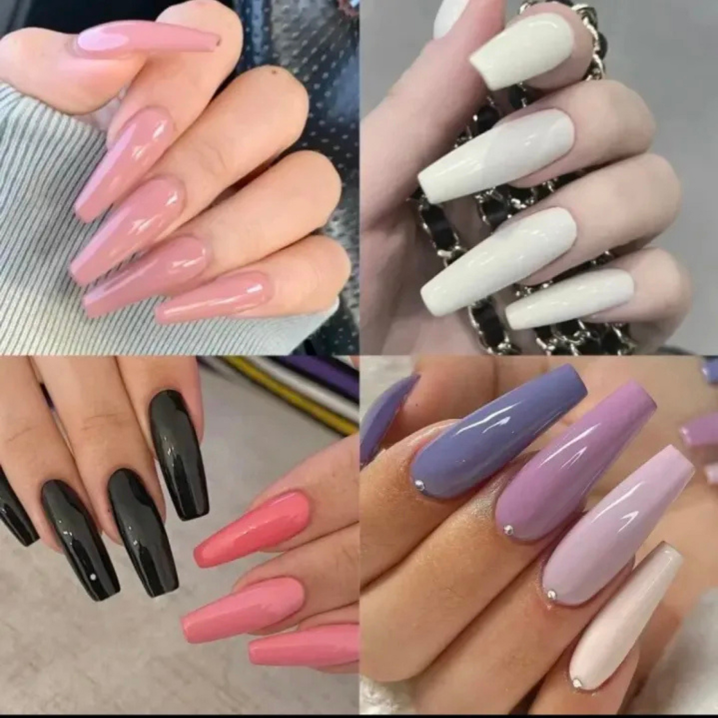 Artificial Nail Tips 24 Set 576 PCS