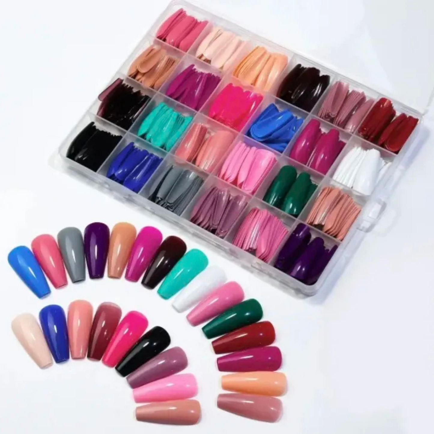 Artificial Nail Tips 24 Set 576 PCS