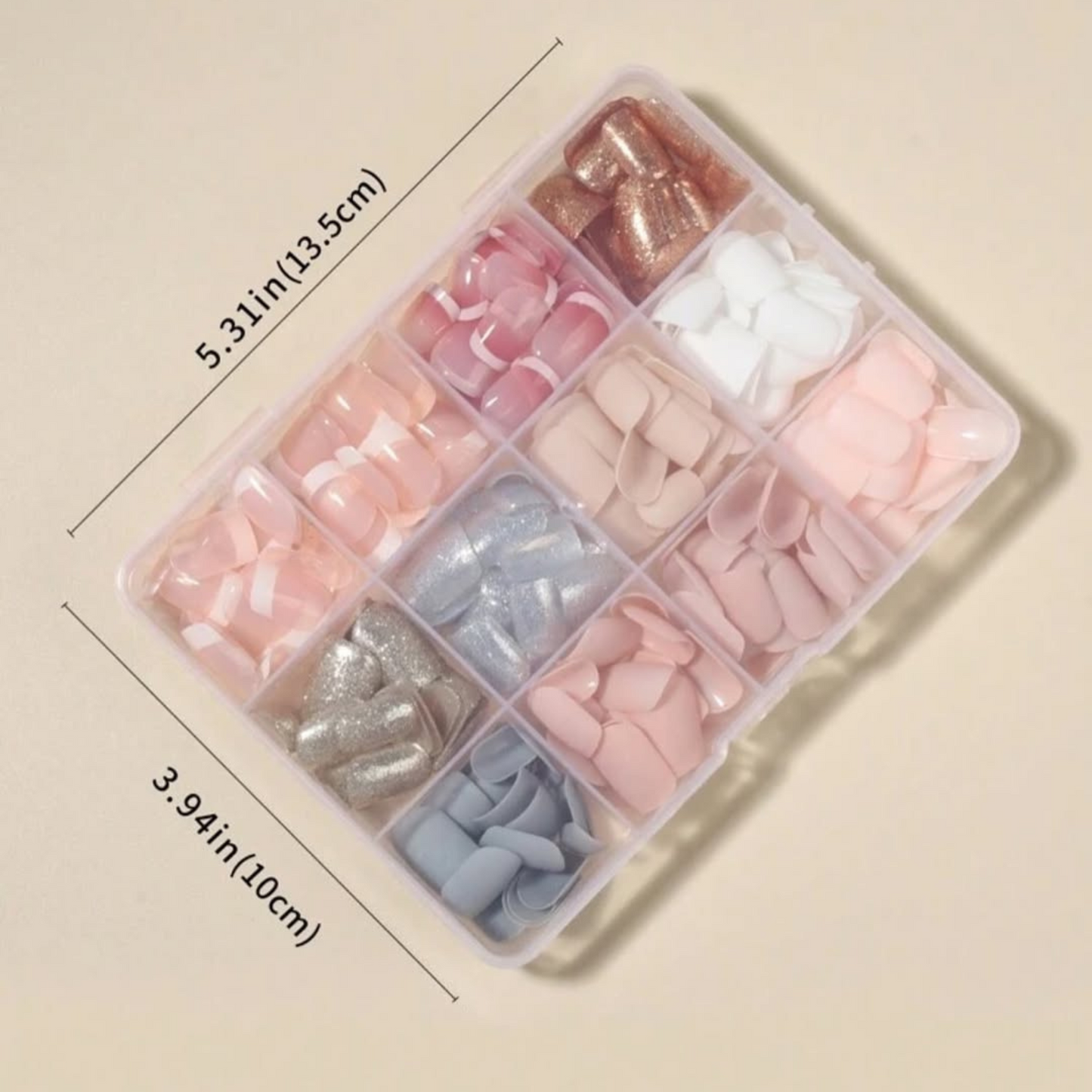 Artificial Nail Tips Set 288PCS