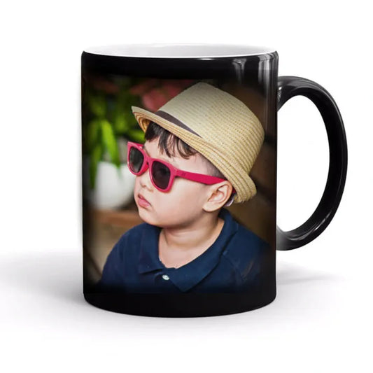 Custom Magic Mug – Personalized Color Changing Mug with Photo, Logo & Text | Heat Sensitive Magic Cup