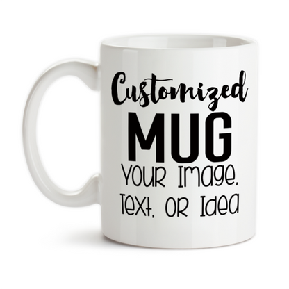 Customize Photo Mug – 3D Mug with Your Text, Logo, or Picture | Perfect Gift for Family & Friends
